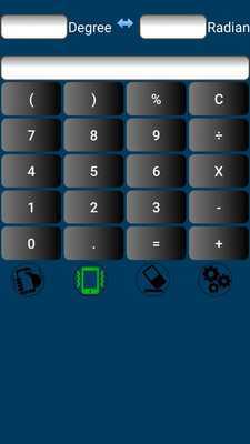 Emulate Android APK convert Degree to Radian | Radians to Degrees